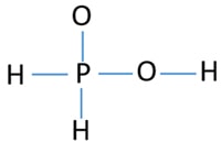 H3PO2 sketch to draw lewis structure